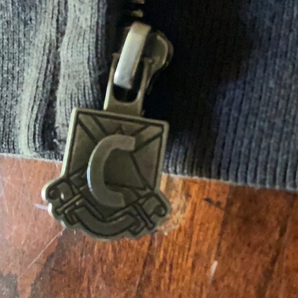 Campus Black Zip-Up Hoodie - Picture 3 of 4